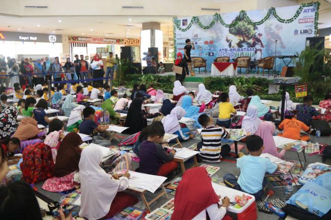 Peserta Lomba ATB-BP Batam Festival Hijau 2017 Membludak 